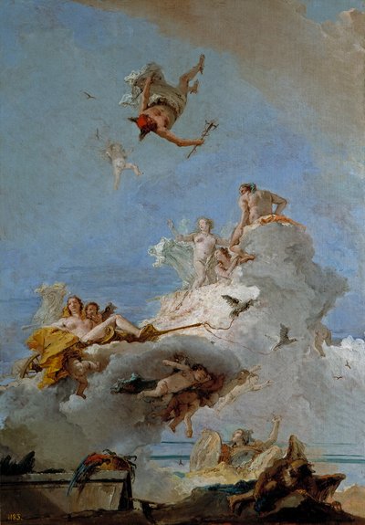 De Olympus door Giovanni Battista Tiepolo